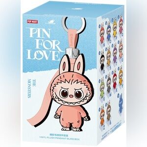 POP MART The Monsters PIN FOR LOVE Vinyl Plush Single Blind Box!